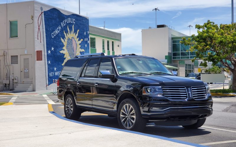 Airport Pickups in a Luxury SUV