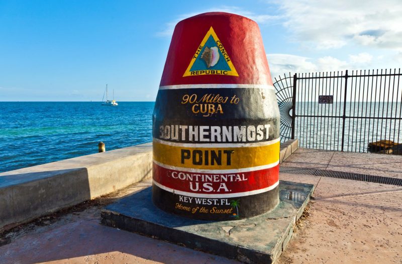 southernmost point